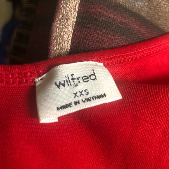 WILFRED Aritzia Cotton Blend Body-Suit Dress - Picture 8 of 11